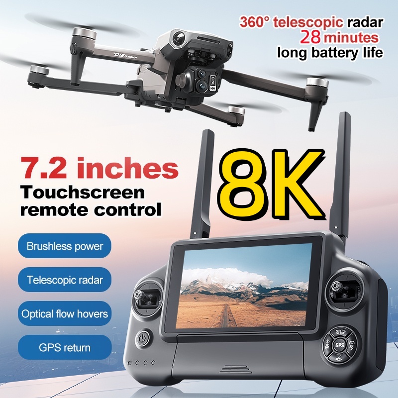 Drone Mapping - Drone RC Quadcopter 8K 3 Axis