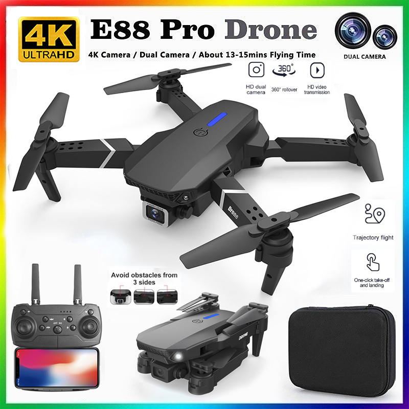 Drone Mapping - 2026 BARU E88 Drone Profesional HD