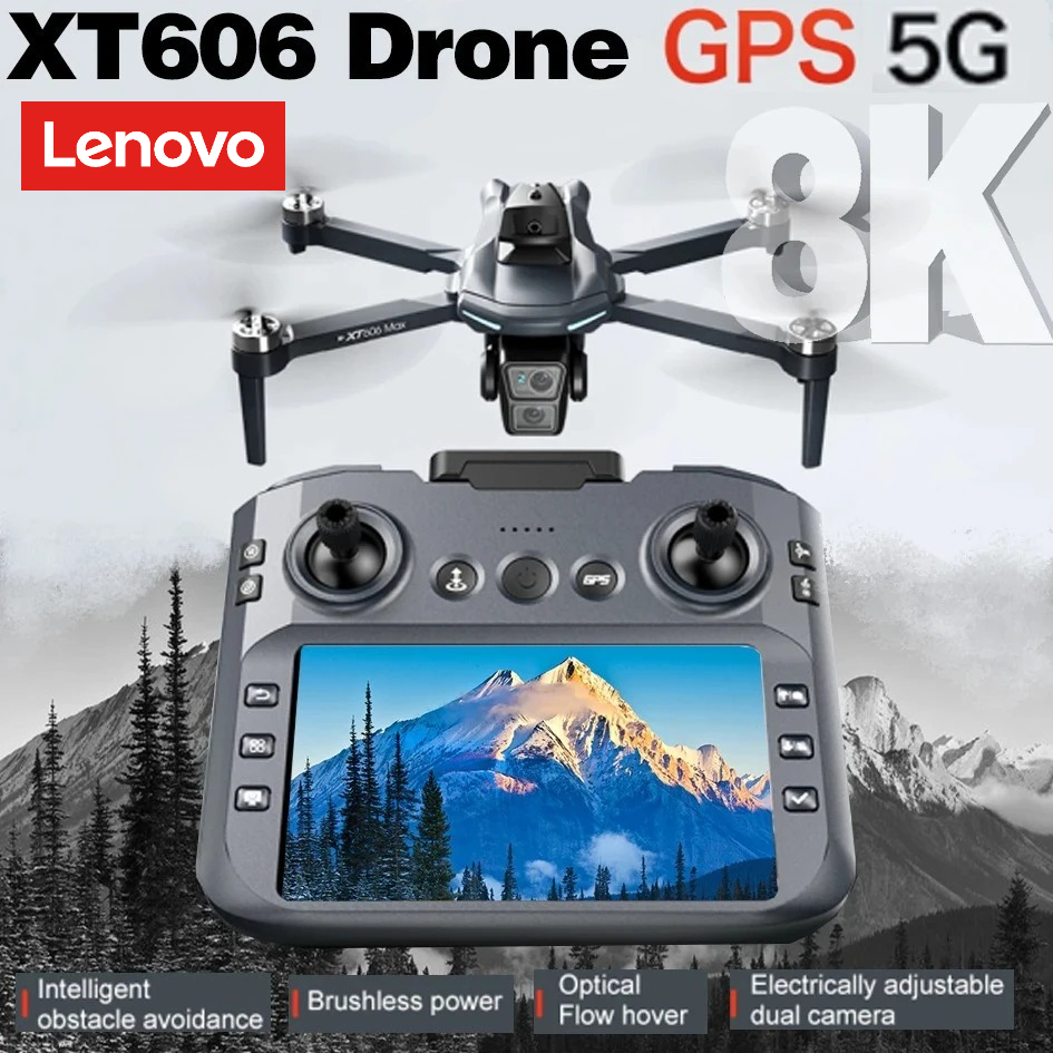 Drone Photogrammetry - Drone Profesional Lenovo XT606 Kamera 8K