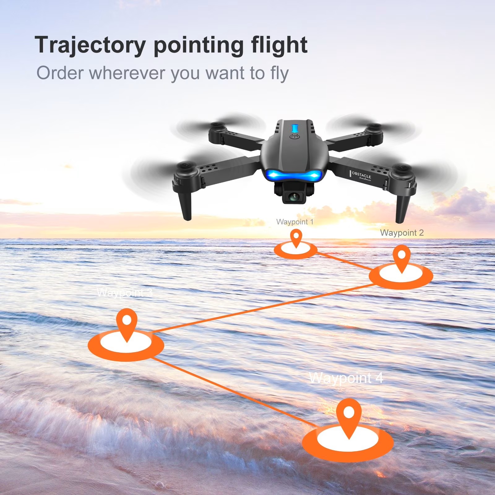 Drone Lipat E88PRO MAX 2026 ya - Drone Aerial Photography ulasan dan harga