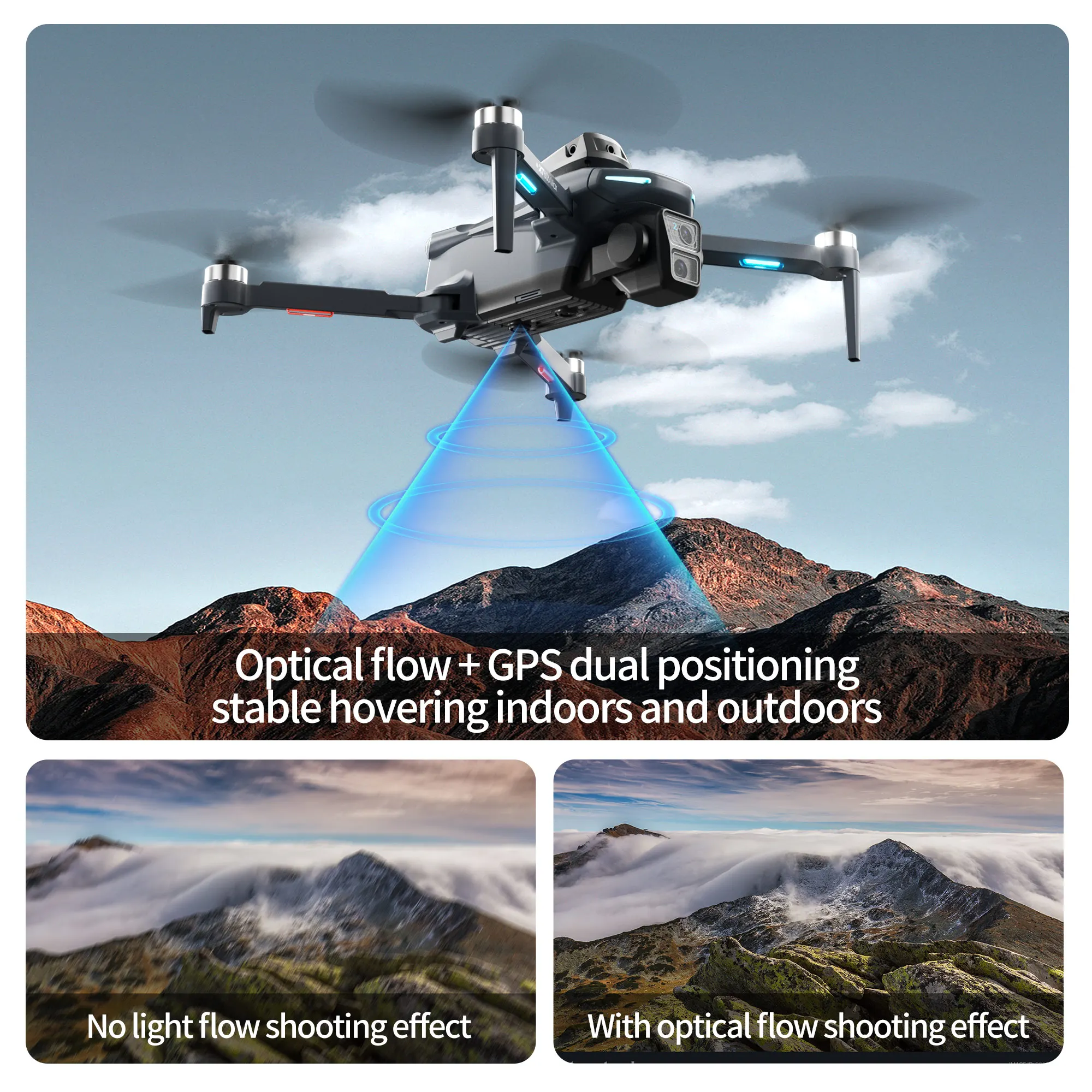Drone Lenovo XT606 MAX GPS 4K  - Drone Multispectral ulasan dan harga