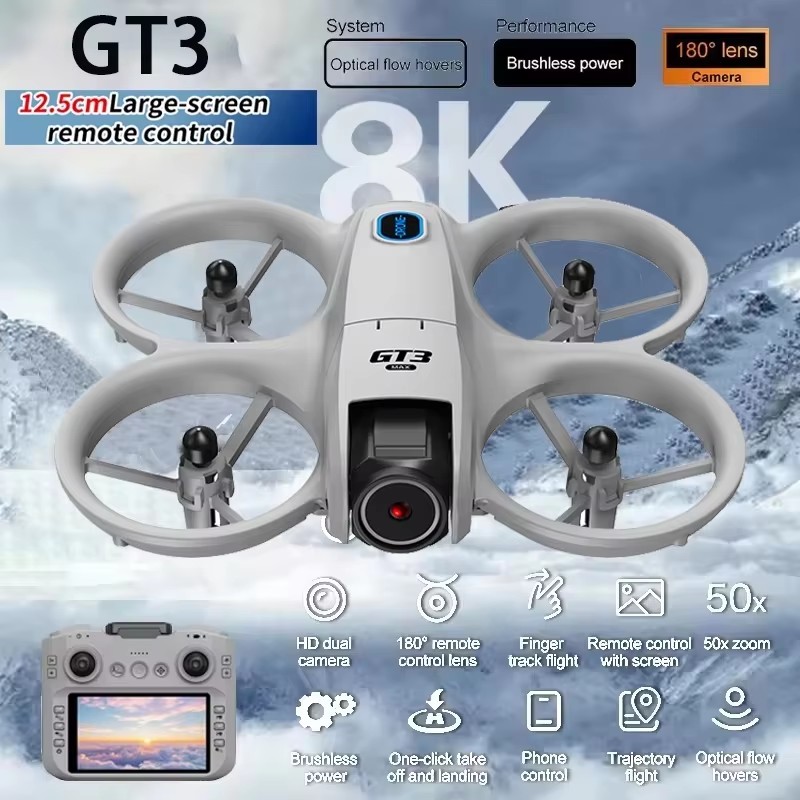 Drone GT3 Baru Asli 8K GPS WIF - Drone Photogrammetry ulasan dan harga