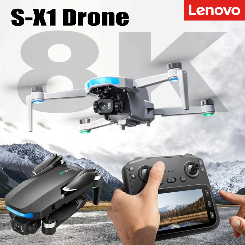 Drone Lenovo S-X1 8K HD Profes - Drone Multispectral ulasan dan harga