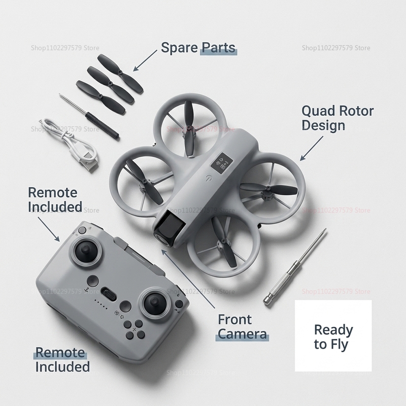 Drone Mini dengan Kamera HD 8K - Drone Video Production ulasan dan harga