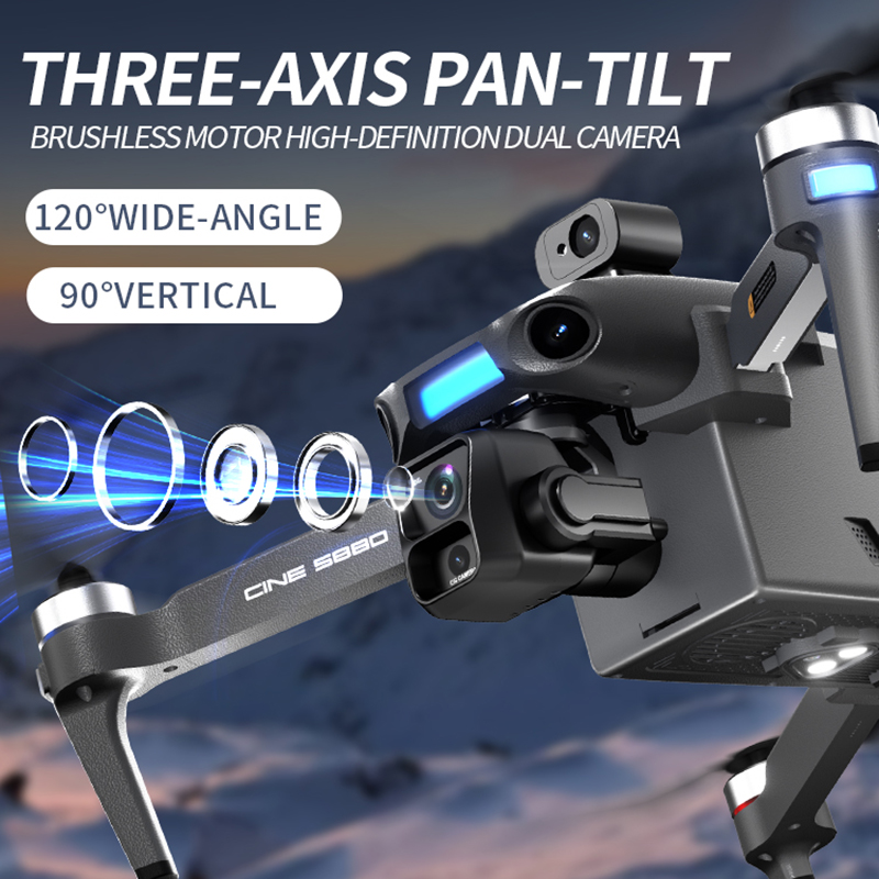 Drone Kamera Ganda 8K Baru 202 - Drone Mapping ulasan dan harga