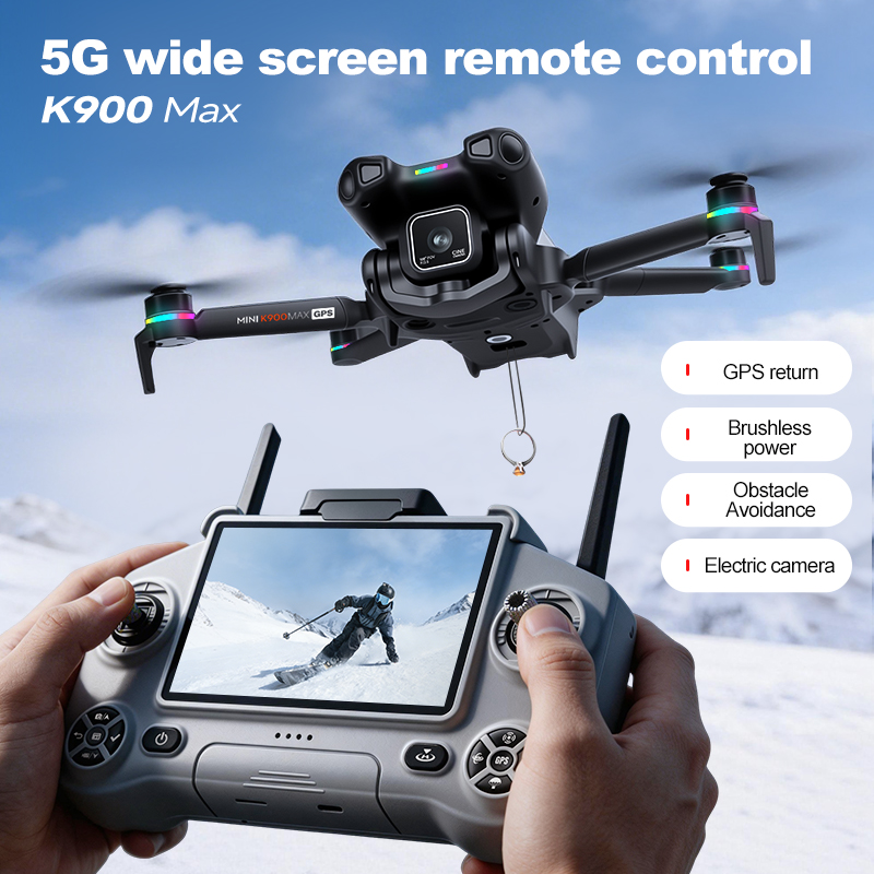 Drone GPS K900 MAX Baru dengan - Drone Mapping ulasan dan harga