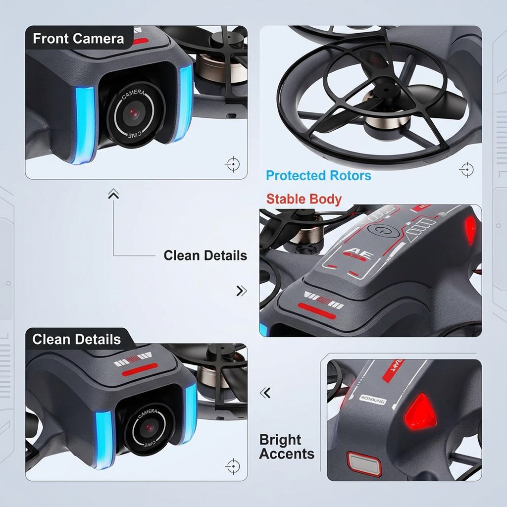 Drone GPS AE21 Generasi Kedua  - Drone Mapping ulasan dan harga