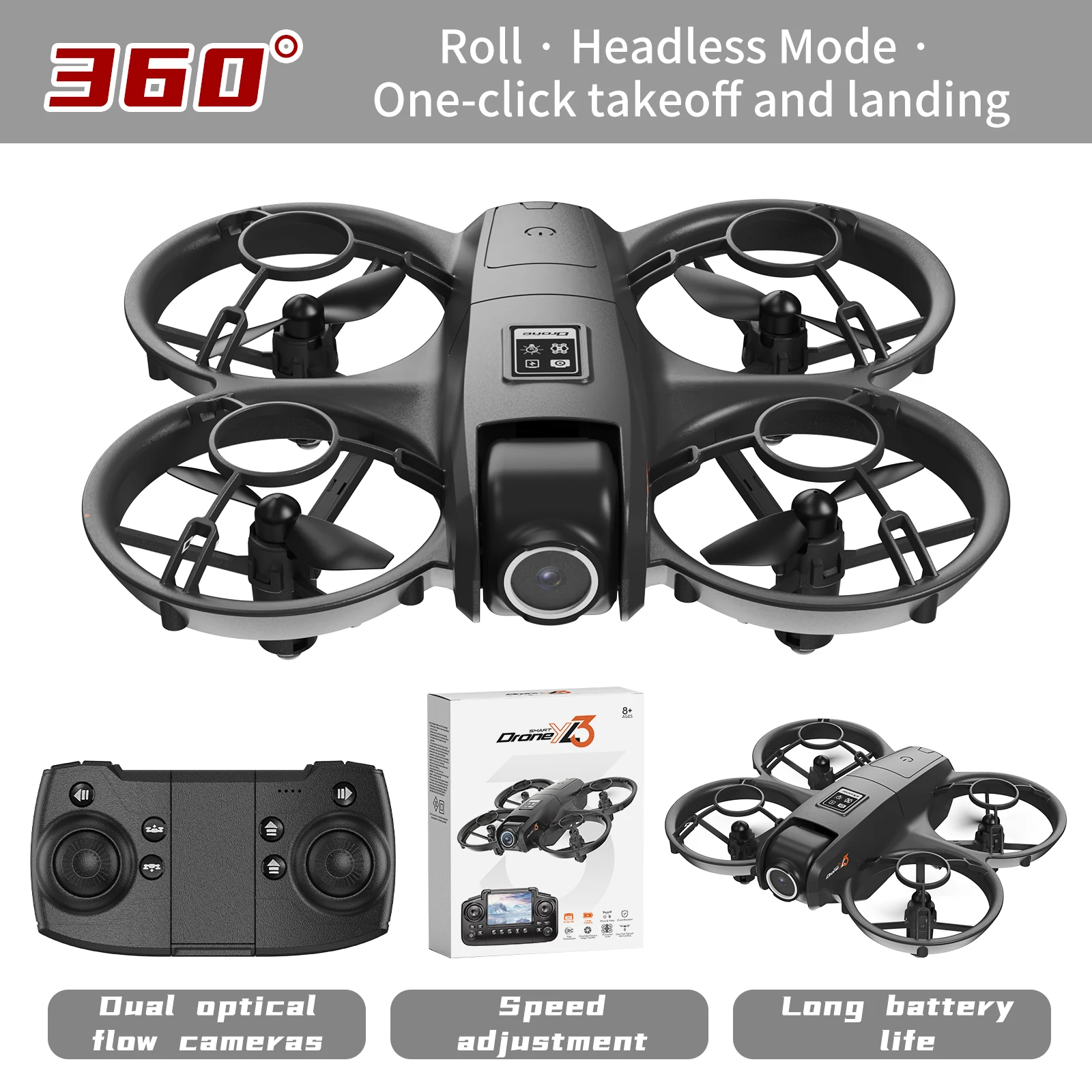 Drone RC YL3 Baru 8K 1080P Sud - Drone Photogrammetry ulasan dan harga