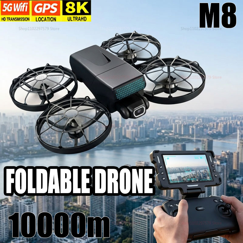 Drone Baru M8 GPS 8K Profesion - Drone Mapping ulasan dan harga