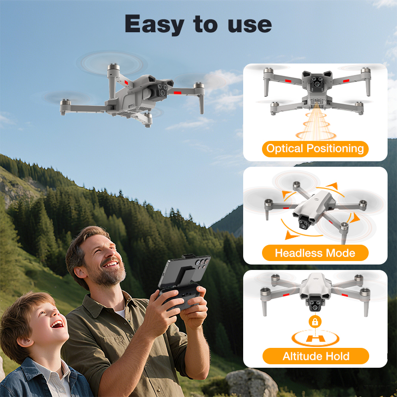 Drone Baru L017 Pro Brushless  - Drone Mapping ulasan dan harga