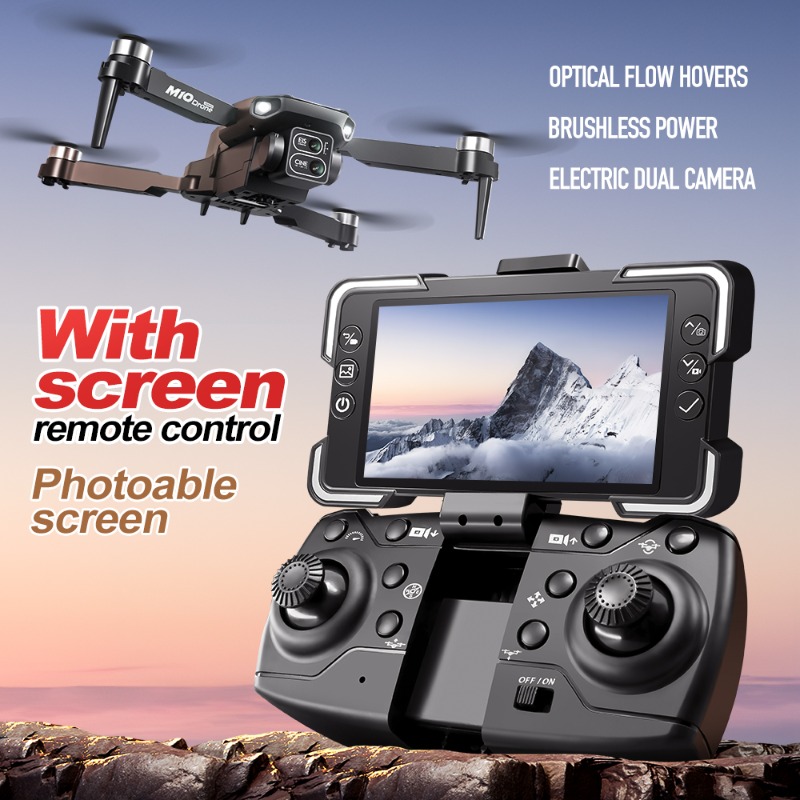 Drone Kamera M10 dengan Remote - Drone Lidar ulasan dan harga