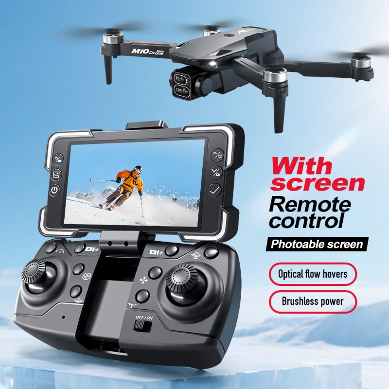 Drone Kamera M10 dengan Remote - Drone Lidar ulasan dan harga